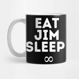 eat jim sleep repeat Mug